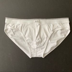 Charlie by MZ white classic brief - XL